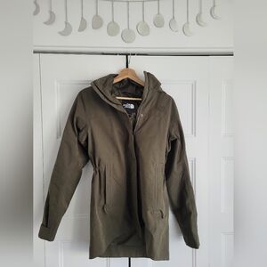 The North Face rain jacket